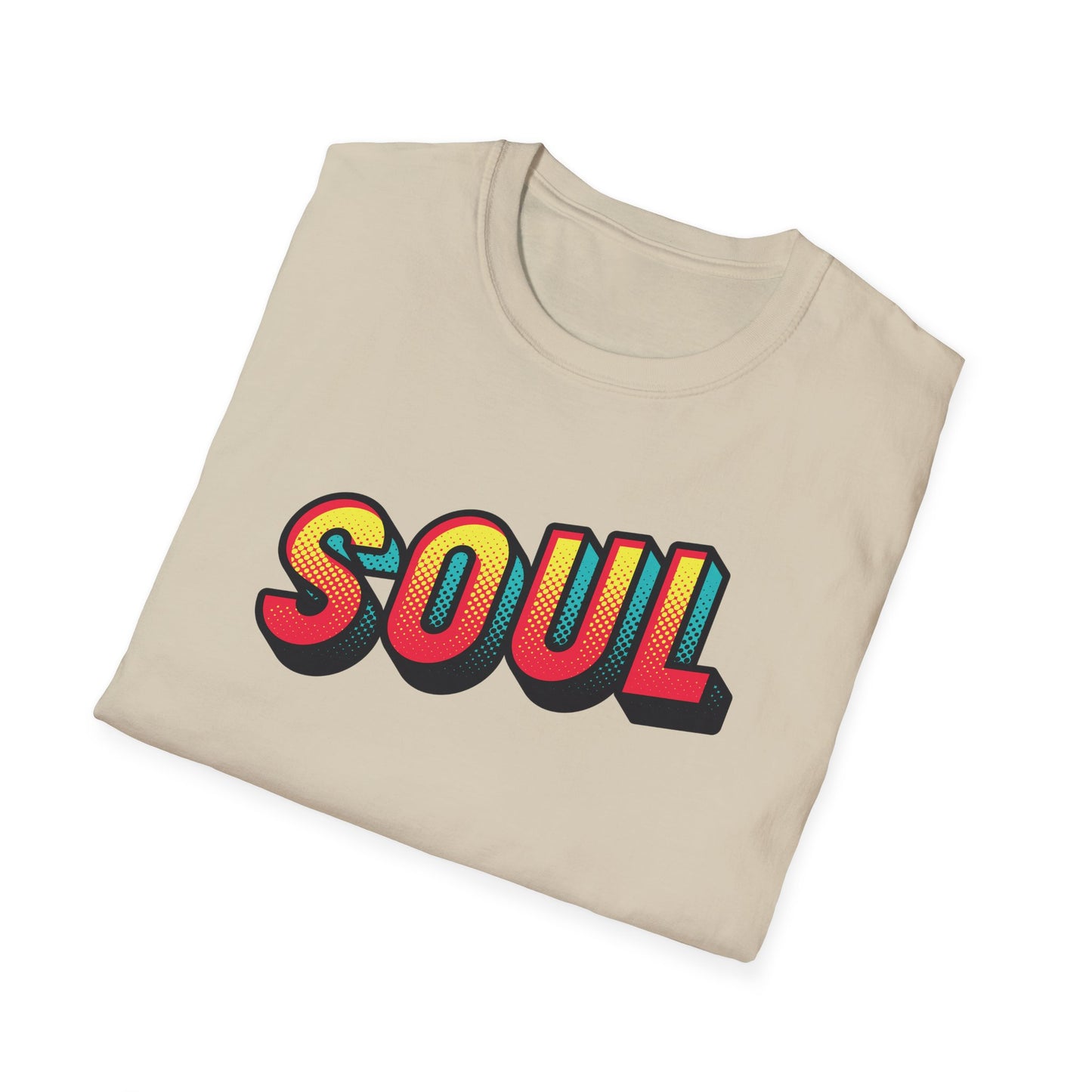 SOUL Unisex Softstyle T-Shirt | Marvin Gaye | Al Green | Otis Redding | Aretha Franklin | Gift for Soul lovers