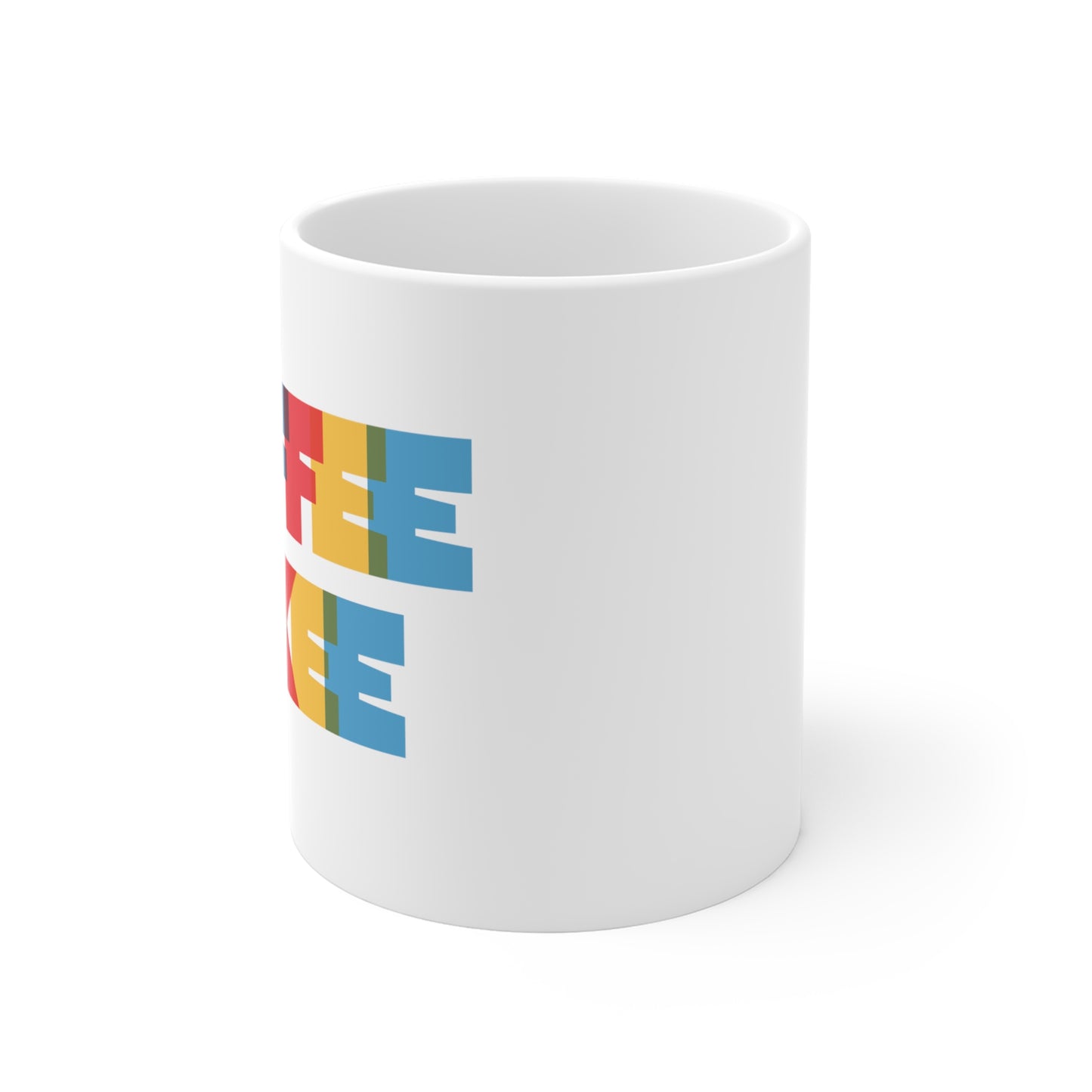 Coffee Junkee Multicolor - Mug 11oz