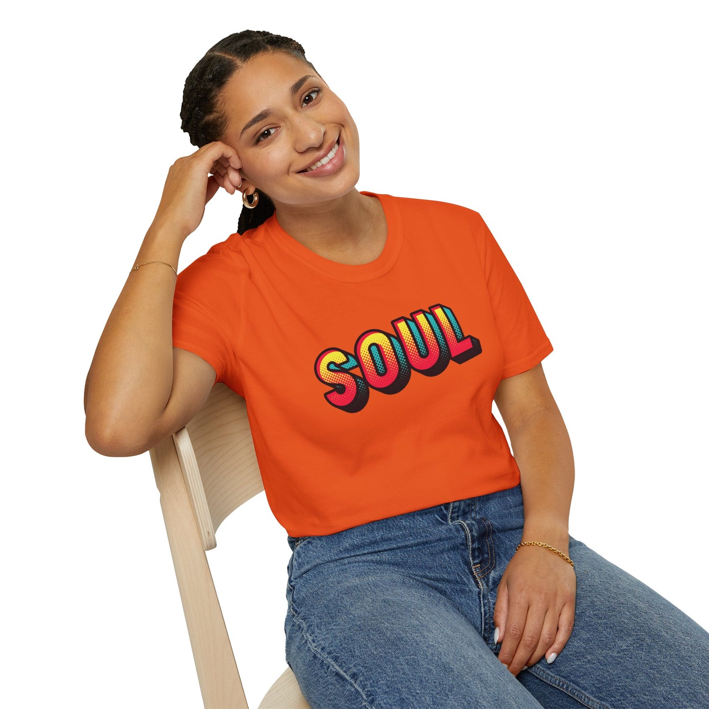 SOUL Unisex Softstyle T-Shirt | Marvin Gaye | Al Green | Otis Redding | Aretha Franklin | Gift for Soul lovers