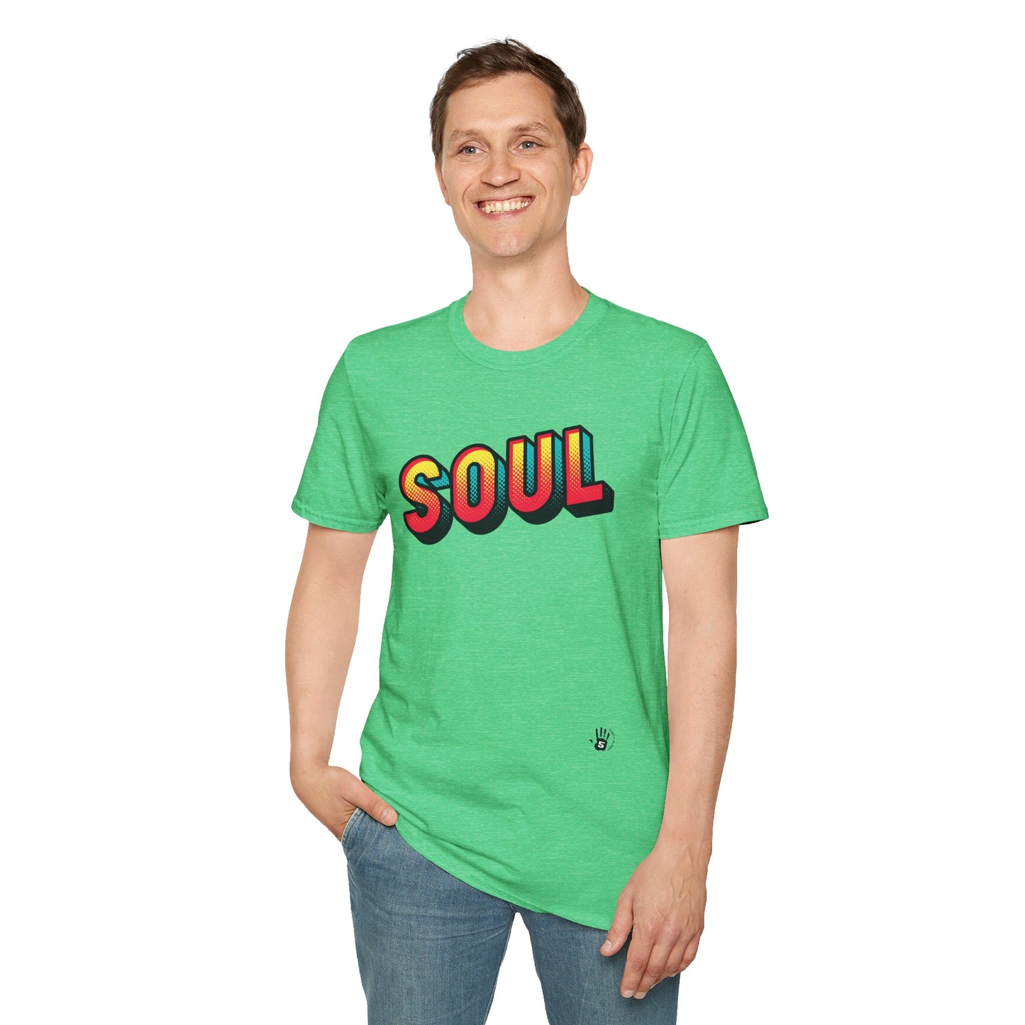 SOUL Unisex Softstyle T-Shirt | Marvin Gaye | Al Green | Otis Redding | Aretha Franklin | Gift for Soul lovers