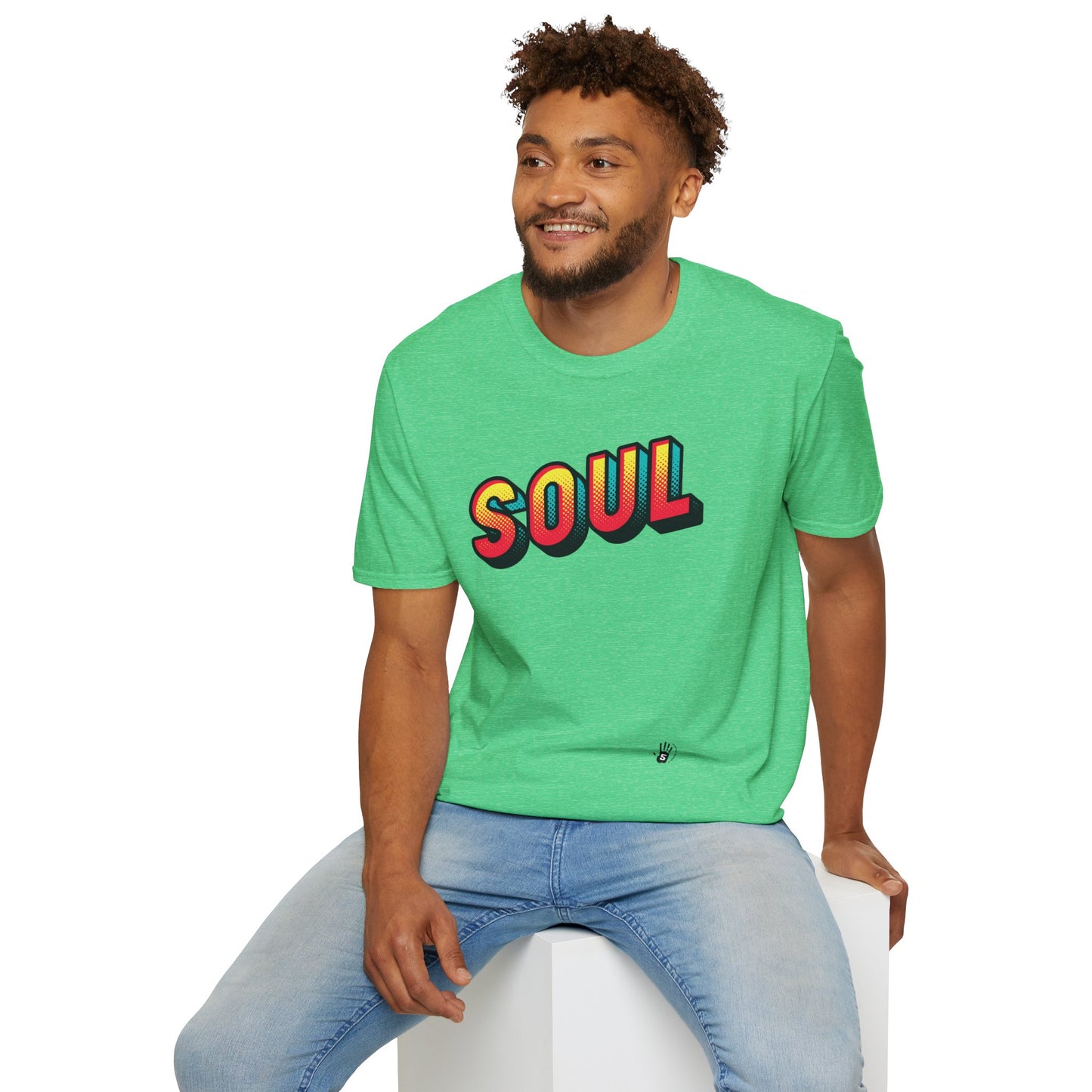 SOUL Unisex Softstyle T-Shirt | Marvin Gaye | Al Green | Otis Redding | Aretha Franklin | Gift for Soul lovers