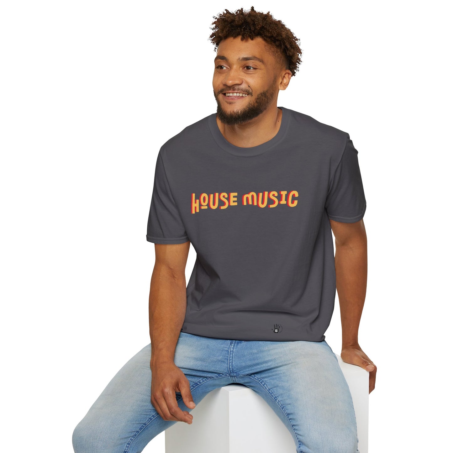 House Music Unisex Softstyle T-Shirt | Gift for DJ and House Music lovers