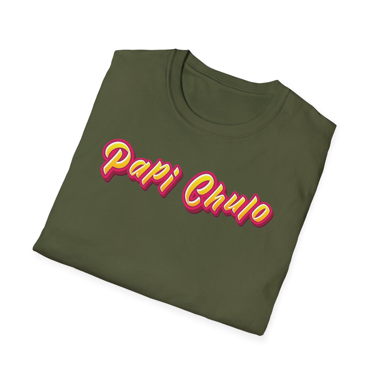 Papi Chulo Unisex Softstyle T-Shirt | Fathers Day Gift | Daddy issues | Sugar Daddy | Gifts For Dad | Dad Bod | Valentine's Day Gift