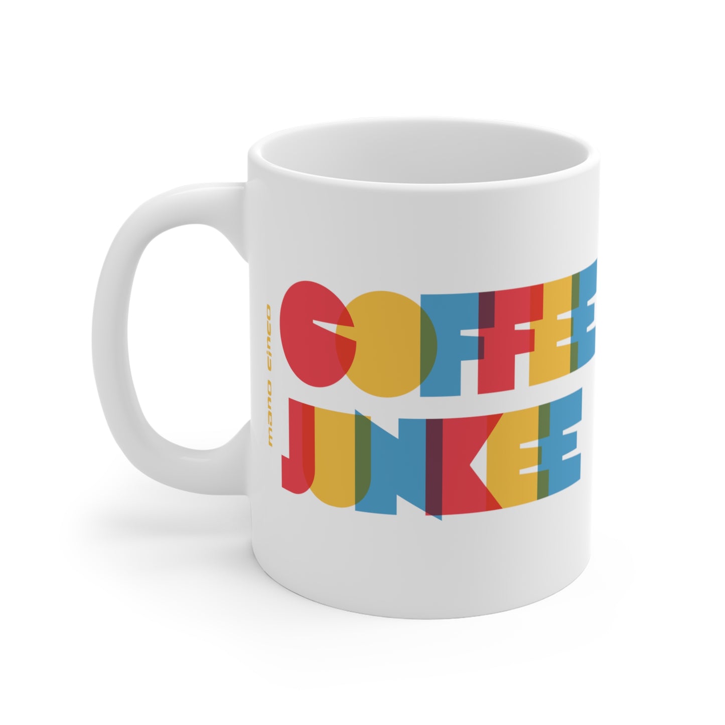 Coffee Junkee Multicolor - Mug 11oz