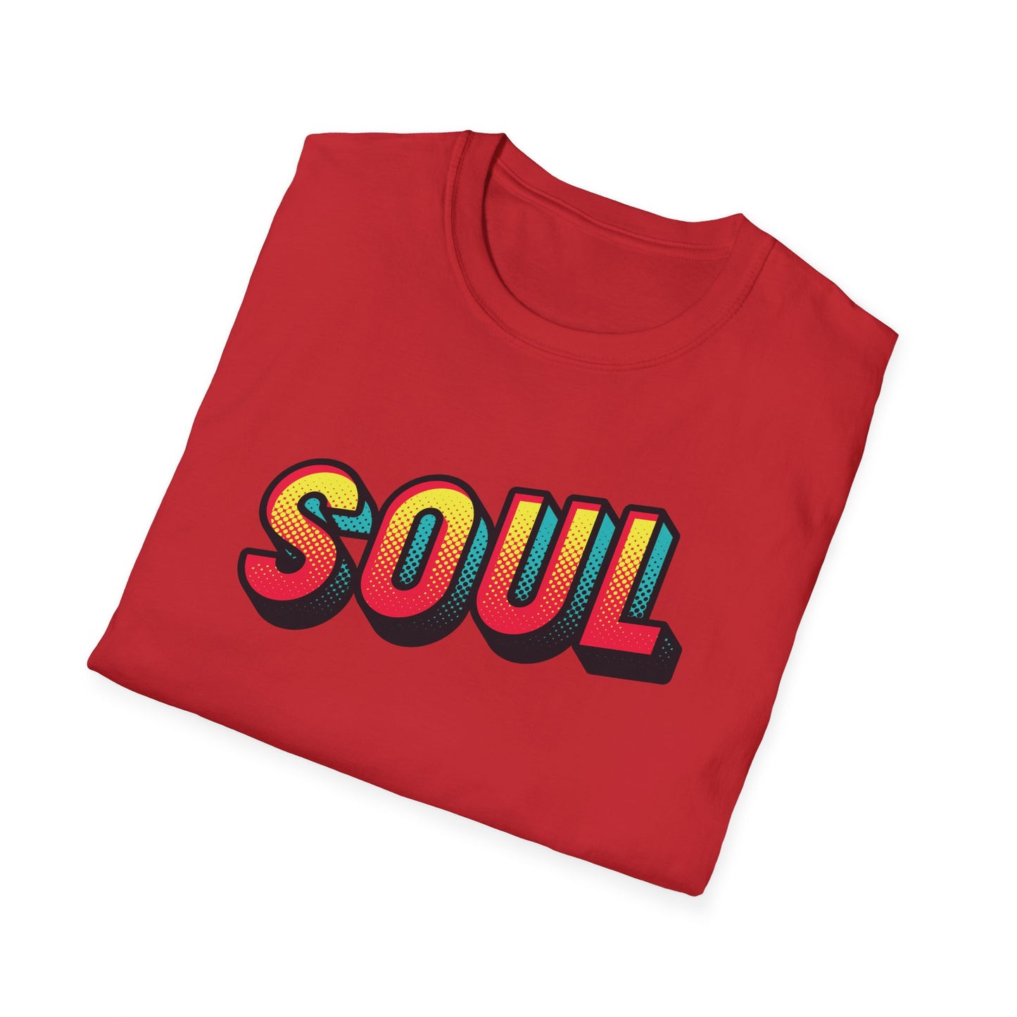 SOUL Unisex Softstyle T-Shirt | Marvin Gaye | Al Green | Otis Redding | Aretha Franklin | Gift for Soul lovers