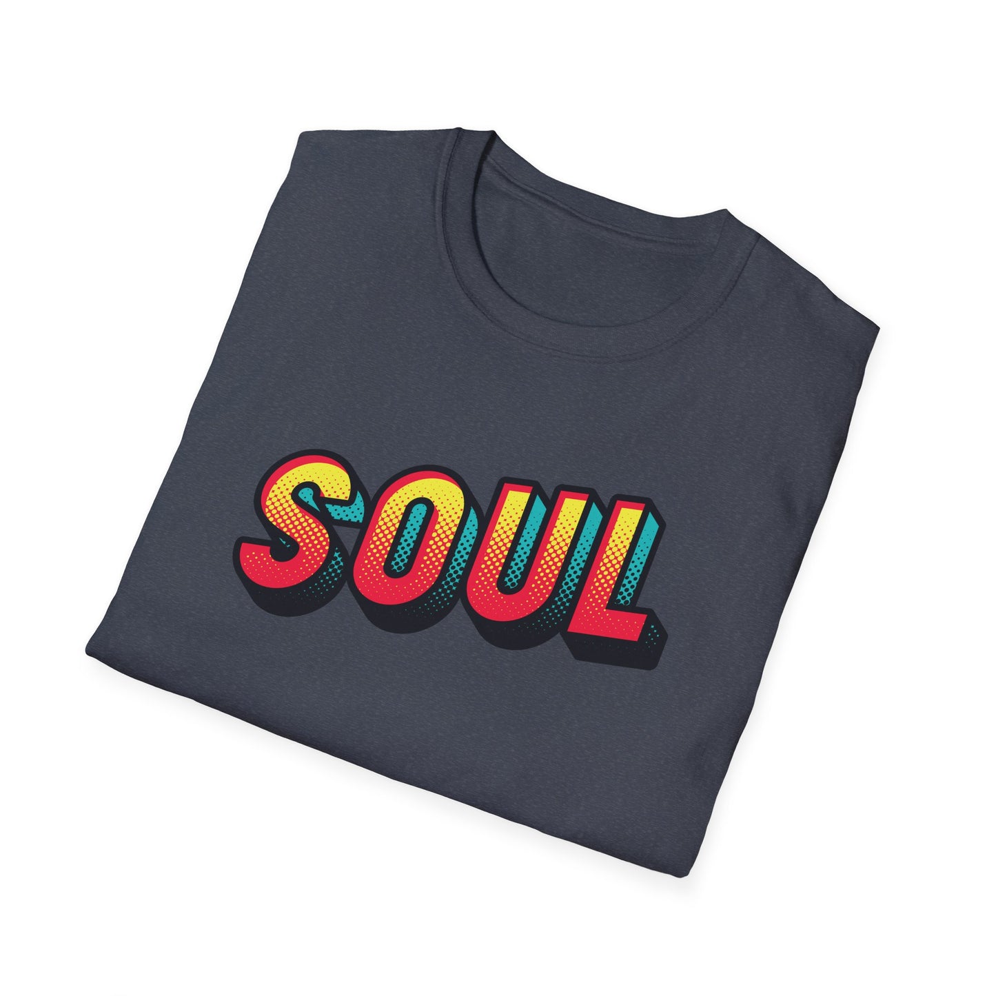 SOUL Unisex Softstyle T-Shirt | Marvin Gaye | Al Green | Otis Redding | Aretha Franklin | Gift for Soul lovers