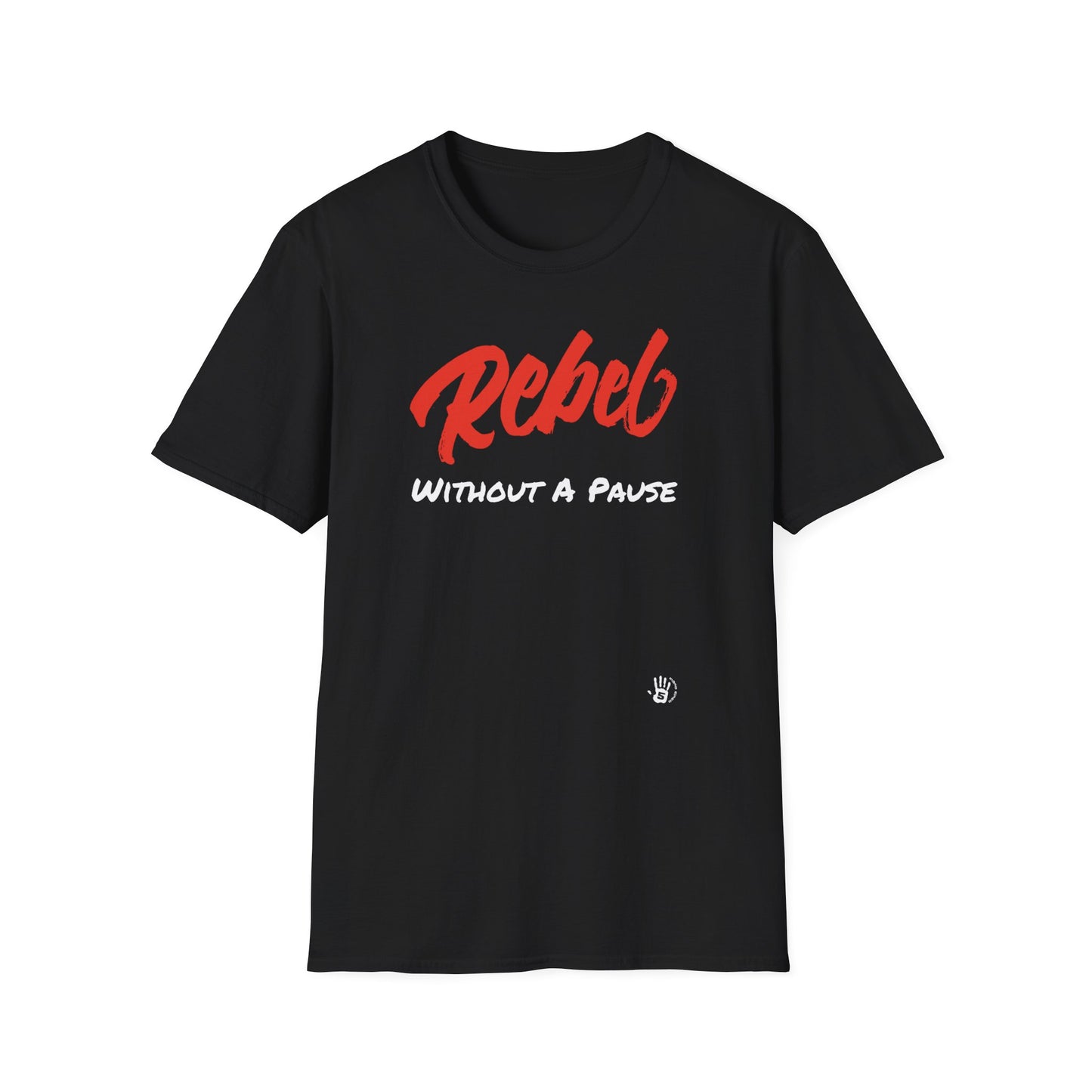 Rebel Without A Pause Unisex Softstyle T-Shirt | James Dean | Rebel Without A Cause | Rebel Rebel | Gift for Rebel