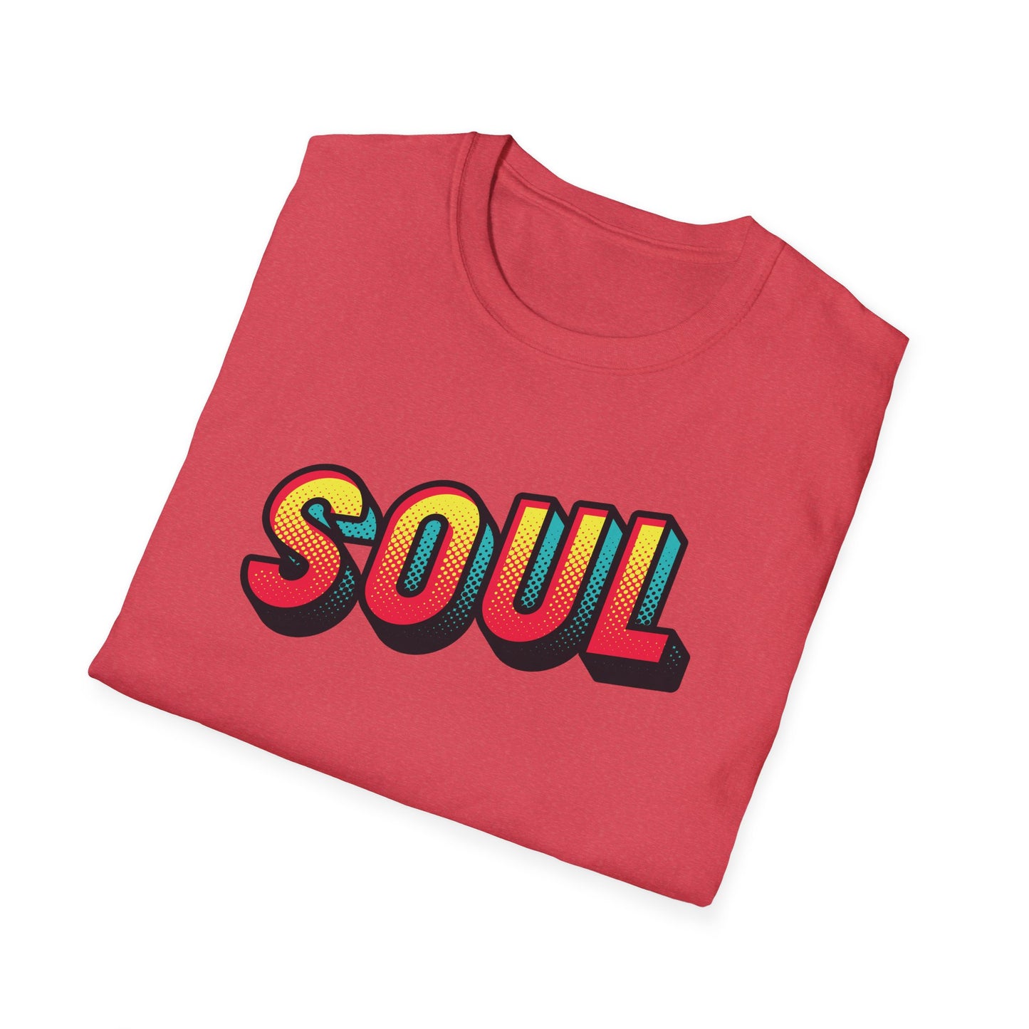 SOUL Unisex Softstyle T-Shirt | Marvin Gaye | Al Green | Otis Redding | Aretha Franklin | Gift for Soul lovers