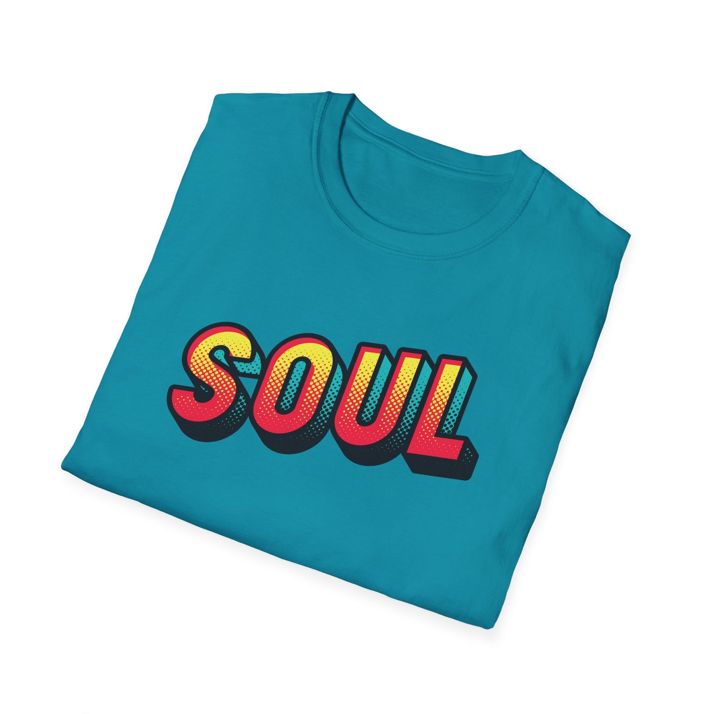 SOUL Unisex Softstyle T-Shirt | Marvin Gaye | Al Green | Otis Redding | Aretha Franklin | Gift for Soul lovers