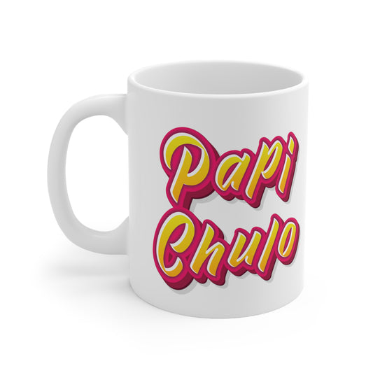 Papi Chulo 11oz White Mug | Fathers Day Gift | Funny Quote | Daddy issues | Sugar Daddy | Gifts For Dad | Papa Cup | Funny Dad Mug | Dad Bod