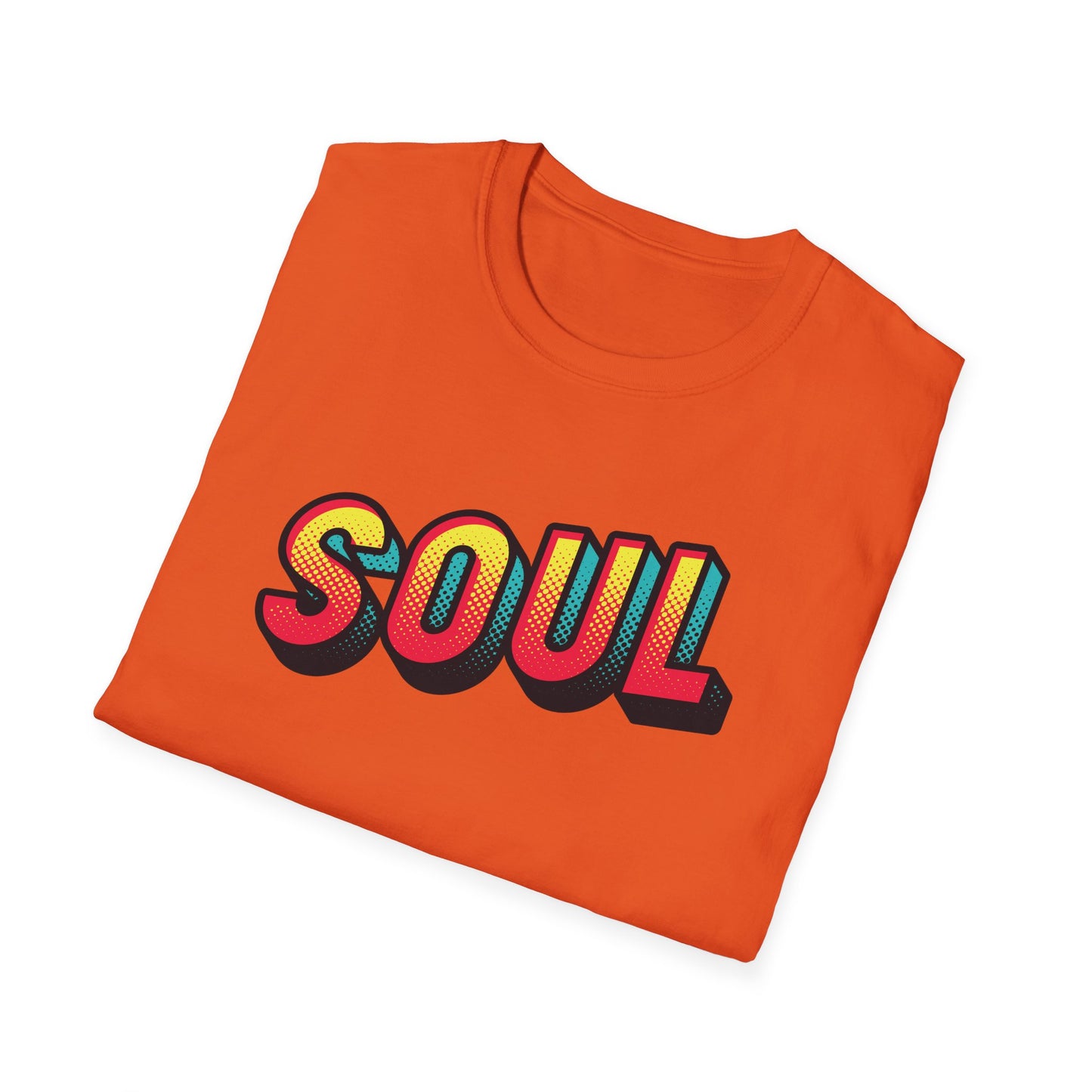 SOUL Unisex Softstyle T-Shirt | Marvin Gaye | Al Green | Otis Redding | Aretha Franklin | Gift for Soul lovers