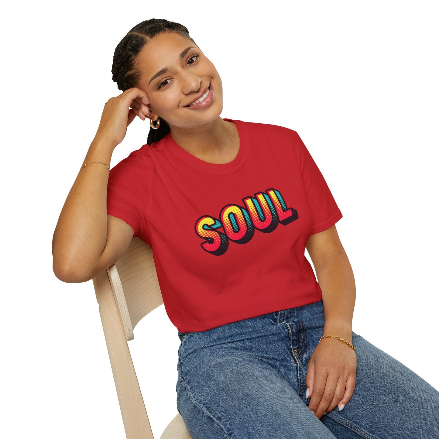 SOUL Unisex Softstyle T-Shirt | Marvin Gaye | Al Green | Otis Redding | Aretha Franklin | Gift for Soul lovers